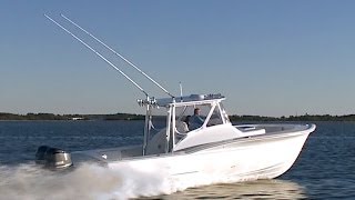 Jarrett Bay 34 Walkaround Express Review by Sport Fishing Magazine [upl. by Aicert]