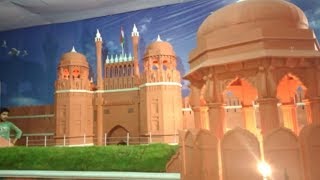 Ganpati decoration Scene created of LAL KILA RED FORT IN AMBERNATH [upl. by Palua]