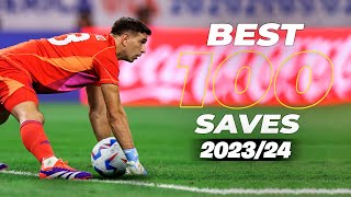 Best 100 Goalkeeper Saves 2024 HD  3 [upl. by Richman81]