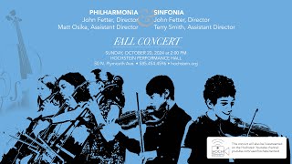 Philharmonia amp Sinfonia Fall Concert [upl. by Kehoe624]