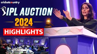 IPL Auction 2024 Live Watch live auction updates from Dubai  Highest Bid amp Unsold Players [upl. by Lemmueu]