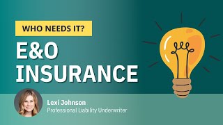 EampO Insurance  Who Needs It How is it Different from General Liability [upl. by Helena233]