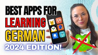 Best German Learning Apps 2024 Edition  Teachers Review [upl. by Ylesara]