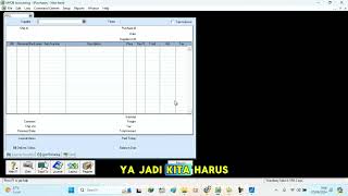 MENGINPUT TRANSAKSI RETUR PEMBELIAN SECARA KREDIT PADA MYOB 18 ED [upl. by Lemahs614]