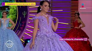 Los mejores vestidos de quinceañera para este 2023  Tips de Moda  Sale el Sol [upl. by Analat]