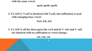 Irregular Lexical Verbs in English [upl. by Rew159]