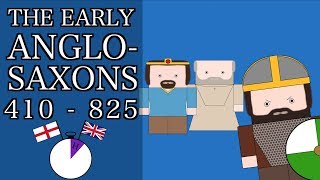 Ten Minute English and British History 03 The Early AngloSaxons and the Mercian Supremacy [upl. by Nodyl]