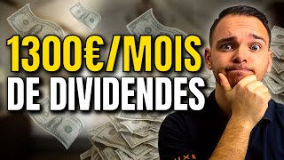 Vivre des dividendes avec 50 000€ de capital cest possible [upl. by Brittney]