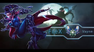 League of legends  Invite dhonneur FrèX quotVayne ADCquot [upl. by Aiehtela203]