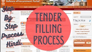 E tender Filling Process E procurement I mahatendersgovin Training [upl. by Sharleen]