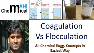 Coagulation vs FlocculationChemicalMahi [upl. by Claudie]