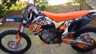 2008 KTM SXF 450 around look [upl. by Sanjiv]