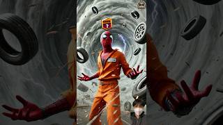 Best Tire Art 🔥 Who is best  SpiderManVenomDeadpool shorts spiderman brawlstars joker dc [upl. by Drofxer]