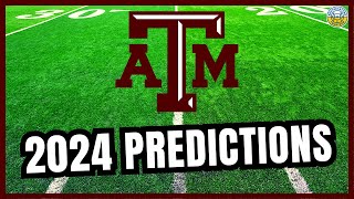 Whats A Realistic RECORD PREDICTION For Texas AampM Football In 2024 [upl. by Holden]