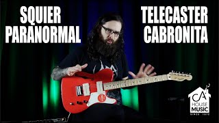 Squier Paranormal Cabronita Thinline Telecaster [upl. by Kerwinn]