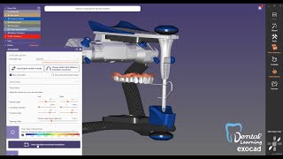 الدرس الثالث من سلسلة المحترفين فيExocad عنوان الدرس Articulator المطبق نصف المعدل وكم معلومة حلوة [upl. by Inwat]