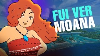 Filme Moana da Disney  Vlog da Debs [upl. by Sehcaep]