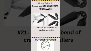 drones propellers maintenance 21 dji dgca dronenerd uavcoach dronepilot tmotors [upl. by Anamor794]