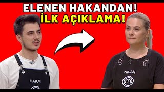 MASTERCHEF HAKAN İLK AÇIKLAMA [upl. by Cord]