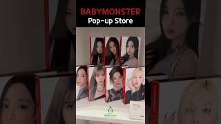 BABYMONSTER 1st Mini Album BABYMONS7ER Popup Store 01042024 THE HYUNDAI Seoul [upl. by Elletnahs]