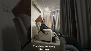 The sleep company recliner Unboxing homedecor hometheaterreclinerchair reclinersreclinersofa [upl. by Allegra]