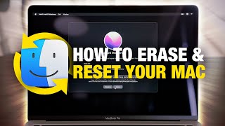 2021 How to Reset your Mac to Factory Settings Erase HD [upl. by Nodnerb423]