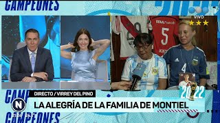 Argentina campeón el emotivo testimonio de la familia de Montiel  Telefe Noticias [upl. by Ahsea652]