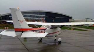 Cessna 172 engine startup High Quality Sound [upl. by Gabriela]