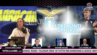 Maracanà  I tre punti di forza della Lazio Impallomeni Capua Giuliani e Gramellini [upl. by Kariotta]