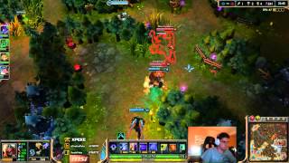 xPeke vs Ocelote  Zed vs Nidalee mid Challenger l [upl. by Guadalupe]