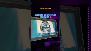 How to do pro editing portrait design poster adobephotoshop photoshoptutorial photoshopediting [upl. by Reyaht]
