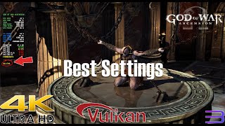 God of War Ascension 4K RPCS3  Best Settings How To [upl. by Stouffer]