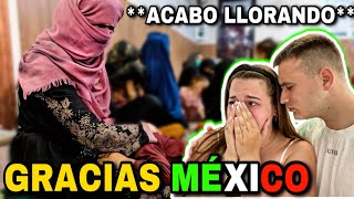 AFGANOS AGRADECEN a MÉXICO 🇲🇽 GRACIAS MÉXICO 😭 acabo llorando [upl. by Safko]