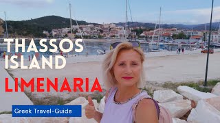 Limenaria Thassos Island Summer 2021Greece Λιμεναρια Θασος GreekTravelGuide [upl. by Cimbura]