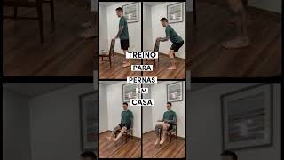 TREINO PARA PERNAS EM CASA [upl. by Ainoyek]