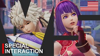 【KOF XV】MEITENKUN vs ATHENA ► Story Special Interaction English Mod [upl. by Freeborn492]