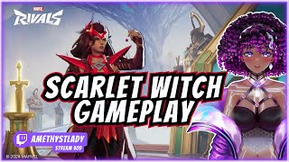 3 Duelists WORKED  Marvel Rivals Scarlet Witch Gameplay [upl. by Leighton]