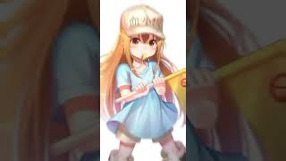 JJ ANIME TROMBOSIT 🤎🤎  HATARAKU SAIBOU [upl. by Terrej]