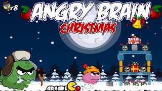 Angry Brain Christmas Walkthrough [upl. by Aneeram]