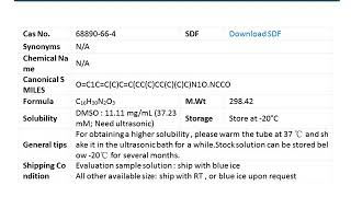 GC32203 Piroctone olaminePiroctone ethanolamine 68890664 [upl. by Arihaz]