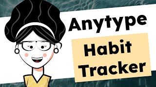 Anytype template  Habit Tracker Jan 2024 [upl. by Llekim]