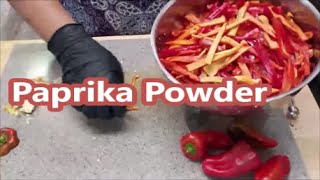 Homemade Paprika Powder [upl. by Yauq]