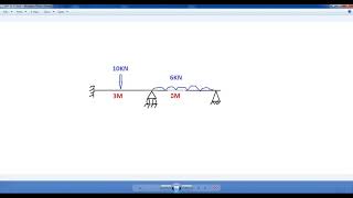 SAP2000 simply supported continuous beam design sap2000 for beginner in hindisoftware hindi main [upl. by Bahner933]