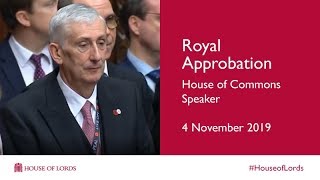 Royal Approbation  Speaker of the House of Commons  House of Lords [upl. by Einhapets691]