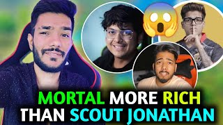 Hastar reply Who is More Rich Mortal Scout amp Jonathan Shocking😱 [upl. by Acina844]