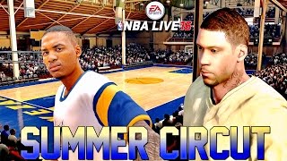 🏀 DAME amp CURRY BOSS BATTLE  NBA LIVE 16 SUMMER CIRCUIT ⛹🏽 AT KEZAR  MY ROAD TO LIVE 17 [upl. by Winonah169]