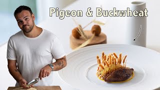 The Perfect Way To Cook Pigeon amp Buckwheat Recipes Fine Dining amp Michelin Main Course [upl. by Nikita]