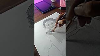 Graphite work 🤩💥 trending viral ytshort feed artist customer sketch drawing [upl. by Kizzie]