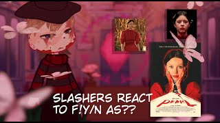 Slashers react to Fyn as Pearl 02 [upl. by Rebeca]