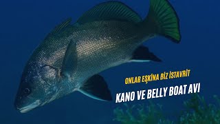 KANO VE BELLY BOAT İLE LRF AVI  YAKALA PİŞİR YE  SONUNDA EŞKİNAYI GÖRDÜK [upl. by Nonaihr257]